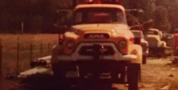 Old picture of a Truck