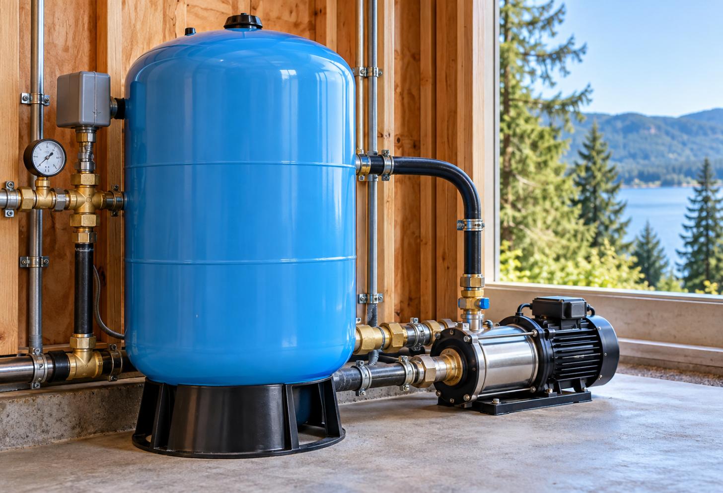 Pressure Tank Installation in Kingston, WA: When Replacement Beats Another Pump Repair
