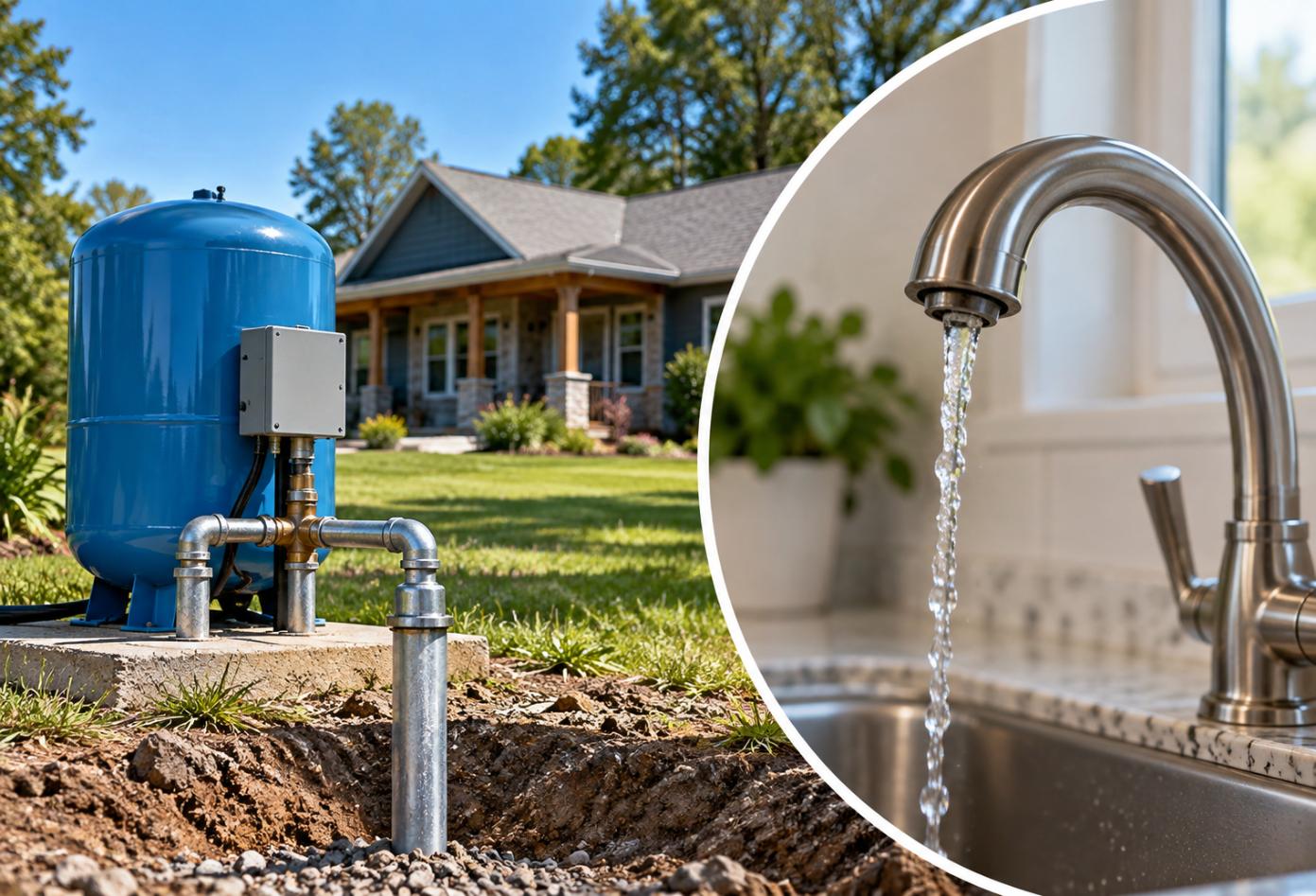 What Causes Low Water Pressure in Homes With Wells?